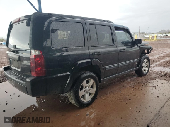 2008 Jeep Commander Sport with VIN 1J8HH48K88C183076, listed as a Copart auction lot 56365665 with 213,270 mi miles and Salvage title. Bid and sale history available at DreamBid. Image 3.