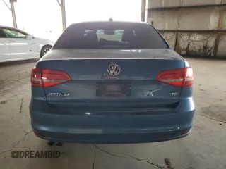 2015 Volkswagen Jetta SE with VIN 3VWD17AJ4FM319385, listed as a Copart auction lot 58380125 with 124,877 mi miles and Salvage title. Bid and sale history available at DreamBid. Image 6.