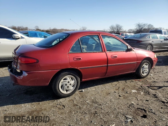 1999 Ford Escort LX with VIN 1FAFP10P3XW218939, listed as a Copart auction lot 44034365 with 178,811 mi miles and Salvage title. Bid and sale history available at DreamBid. Image 3.