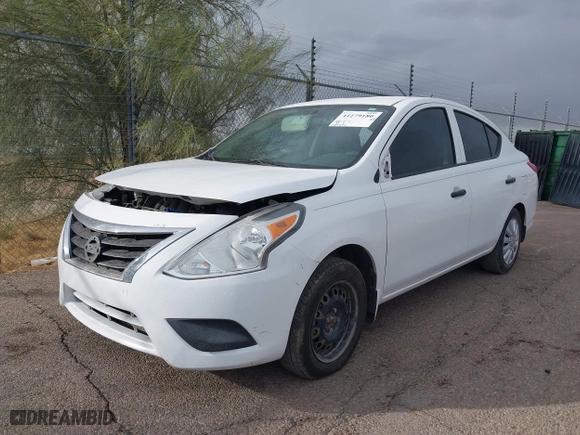 2016 Nissan Versa SV with VIN 3N1CN7AP3GL904976, listed as a IAAI auction lot 41279180 with 125,031 mi miles. Bid and sale history available at carsss.com. Image 17.