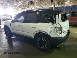 2024 Ford Bronco Sport Outer Banks z VIN 3FMCR9C65RRF18587, wystawiony jako Copart lot #46748525 z przebiegiem 7 567 mil mil oraz Szkoda całkowita • Salvage title. Historia ofert i sprzedaży dostępna na DreamBid. Obrazek 2.