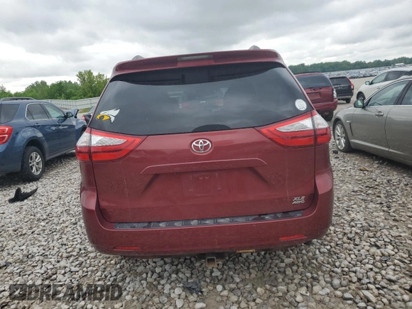 2016 Toyota Sienna Limited z VIN 5TDDK3DC4GS143638, wystawiony jako Copart lot #58848495 z przebiegiem 174 487 mil mil oraz Czysty tytuł • Clean title. Historia ofert i sprzedaży dostępna na DreamBid. Obrazek 6.