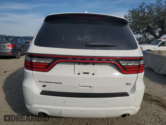 2022 Dodge Durango R/T Plus with VIN 1C4SDJCT0NC225758, listed as a Copart auction lot 42975695 with Not provided miles and Non repairable. Bid and sale history available at DreamBid. Image 6.