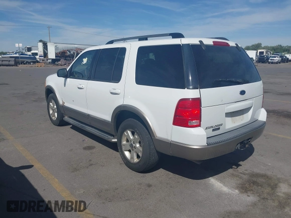 2003 Ford Explorer Eddie Bauer z VIN 1FMZU74K13UC38755, wystawiony jako IAAI lot #42238569 z przebiegiem 216 081 mil mil oraz . Historia ofert i sprzedaży dostępna na DreamBid. Obrazek 3.