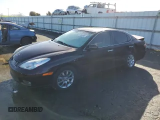 2004 Lexus ES 350 with VIN JTHBA30G945026429, listed as a Copart auction lot 44203505 with 143,927 mi miles and Salvage Title. Bid and sale history available at carsss.com. Image 1.