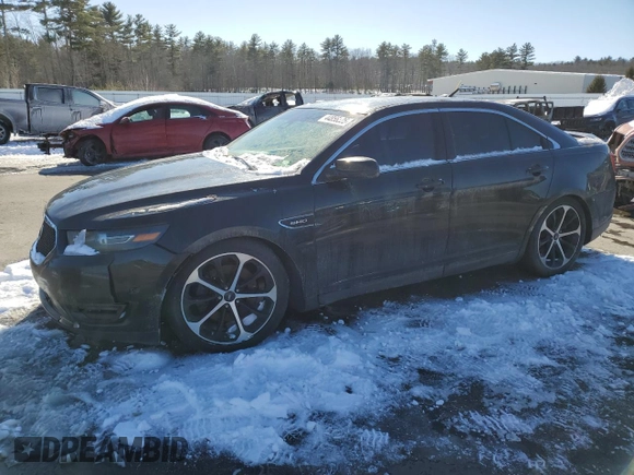 2014 Ford Taurus SHO with VIN 1FAHP2KT2EG147412, listed as a Copart auction lot 44856325 with 120,844 mi miles and Clean Title. Bid and sale history available at carsss.com. Image 1.