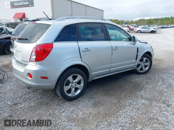 2014 Chevrolet Captiva Sport LTZ with VIN 3GNAL4EK9ES515390, listed as a IAAI auction lot 40667508 with 27,080 mi miles. Bid and sale history available at carsss.com. Image 4.