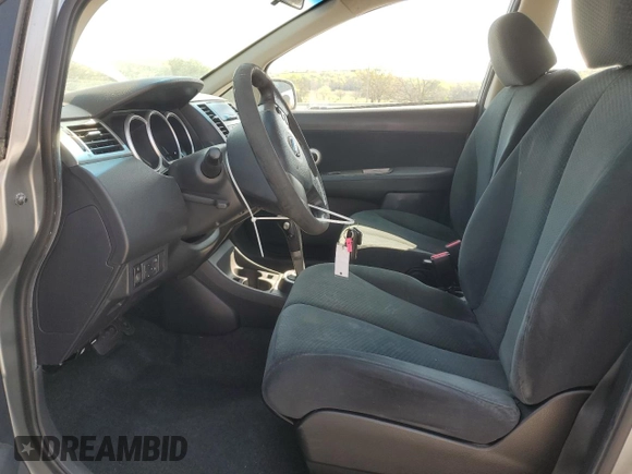 2011 Nissan Versa S with VIN 3N1BC1AP5BL442282, listed as a Copart auction lot 52713645 with 147,356 mi miles and Salvage title. Bid and sale history available at DreamBid. Image 7.