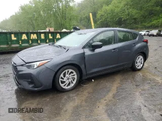 2024 Subaru Impreza z VIN JF1GUABC9R8361070, wystawiony jako Copart lot #56525765 z przebiegiem 17 804 mil mil oraz Szkoda całkowita • Salvage title. Historia ofert i sprzedaży dostępna na DreamBid. Obrazek 1.