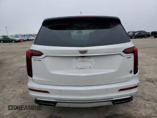 2024 Cadillac XT6 FWD Premium Luxury with VIN 1GYKPCRS2RZ717884, listed as a Copart auction lot 44048215 with 18,045 mi miles and Salvage Title. Bid and sale history available at carsss.com. Image 6.