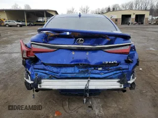 2022 Lexus ES 350 F Sport with VIN 58AGZ1B13NU121755, listed as a Copart auction lot 43086845 with 48,490 mi miles and Salvage title. Bid and sale history available at DreamBid. Image 6.