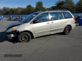 2007 Toyota Sienna CE with VIN 5TDZK23C27S088527, listed as a Copart auction lot 81568744 with 109,812 mi miles and Salvage Title. Bid and sale history available at carsss.com. Image 1.