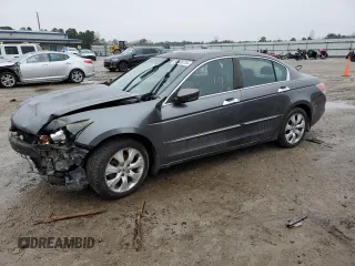 2010 Honda Accord Sdn EX-L with VIN 5KBCP3F83AB005379, listed as a Copart auction lot 86208734 with 0 mi miles and Salvage Title. Bid and sale history available at carsss.com. Image 1.
