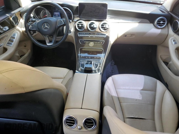 2016 Mercedes-Benz C 300 with VIN 55SWF4JB9GU157178, listed as a Copart auction lot 66901694 with 107,937 mi miles and Clean title. Bid and sale history available at DreamBid. Image 8.