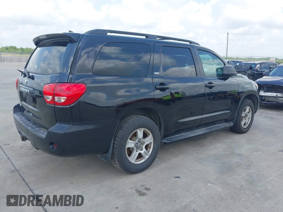 2010 Toyota Sequoia SR5 with VIN 5TDZM5G13AS002430, listed as a IAAI auction lot 42128187 with 230,817 mi miles. Bid and sale history available at carsss.com. Image 4.