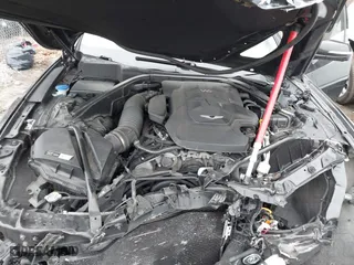 2019 Genesis G80 3.8L with VIN KMTFN4JE5KU320344, listed as a IAAI auction lot 41710605 with 51,232 mi miles. Bid and sale history available at carsss.com. Image 10.