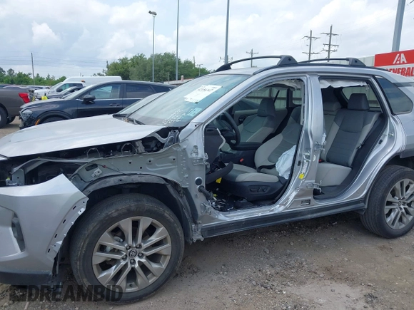 2024 Toyota RAV4 XLE Premium with VIN 2T3C1RFV2RC263246, listed as a IAAI auction lot 42156347 with 23,456 mi miles and . Bid and sale history available at DreamBid. Image 6.