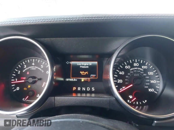 2019 Ford Mustang GT with VIN 1FA6P8CF4K5120688, listed as a IAAI auction lot 42268585 with 97,505 mi miles and . Bid and sale history available at DreamBid. Image 7.
