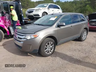 2013 Ford Edge SEL with VIN 2FMDK3JC6DBB50104, listed as a IAAI auction lot 41830242 with 189,186 mi miles. Bid and sale history available at carsss.com. Image 2.