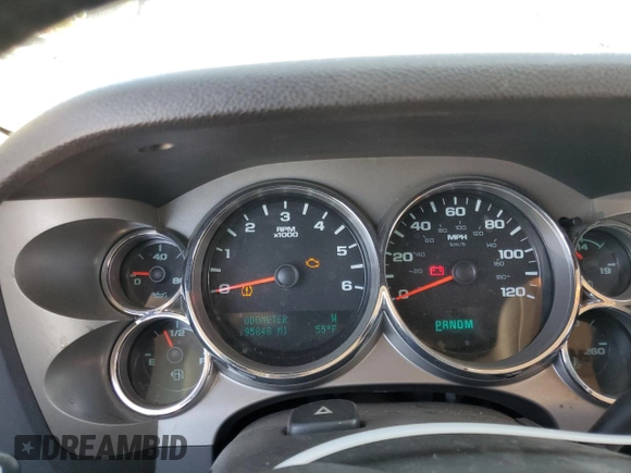 2013 Chevrolet Silverado 1500 LT with VIN 3GCPCSE09DG178825, listed as a Copart auction lot 52032865 with 195,848 mi miles and Salvage Title. Bid and sale history available at DreamBid. Image 9.