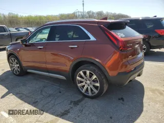2019 Cadillac XT4 AWD Premium Luxury with VIN 1GYFZDR42KF214298, listed as a Copart auction lot 52489875 with 63,338 mi miles and Salvage title. Bid and sale history available at DreamBid. Image 2.