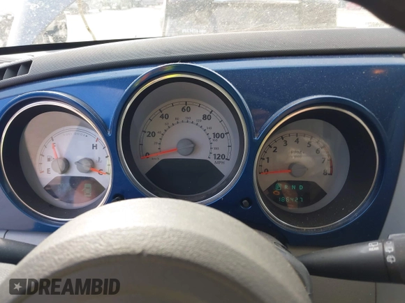 2009 Chrysler PT Cruiser Touring with VIN 3A8FY58939T607540, listed as a IAAI auction lot 42099370 with 186,427 mi miles. Bid and sale history available at carsss.com. Image 7.