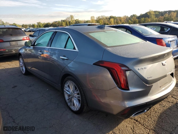 2020 Cadillac CT4 Premium Luxury with VIN 1G6DF5RK9L0138936, listed as a Copart auction lot 73134854 with 12,668 mi miles and Salvage Title. Bid and sale history available at carsss.com. Image 2.