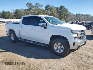 2021 Chevrolet Silverado 1500 LT with VIN 3GCUYDET1MG276340, listed as a Copart auction lot 87380464 with 74,499 mi miles and Salvage Title. Bid and sale history available at carsss.com. Image 4.