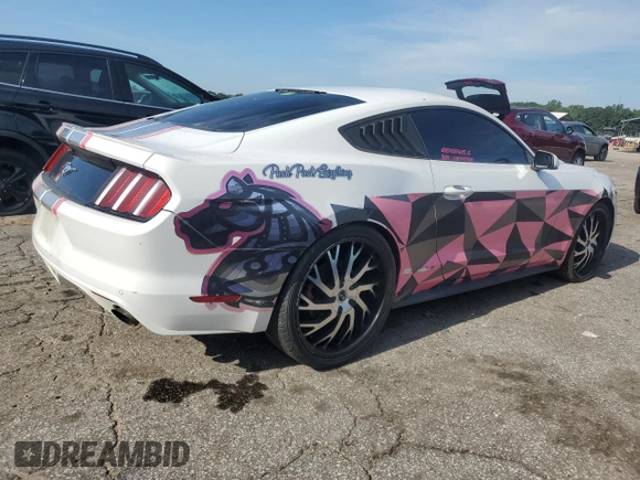 2015 Ford Mustang EcoBoost with VIN 1FA6P8TH2F5317172, listed as a Copart auction lot 63478915 with 172,191 mi miles and Clean title. Bid and sale history available at DreamBid. Image 3.