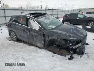 2021 Infiniti QX50 Luxe with VIN 3PCAJ5BB0MF114729, listed as a Copart auction lot 45932295 with Not Provided miles and Salvage Title. Bid and sale history available at DreamBid. Image 4.