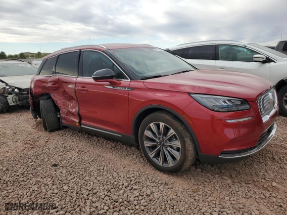 2022 Lincoln Corsair Reserve with VIN 5LMCJ2C96NUL35496, listed as a Copart auction lot 79717824 with 8,477 mi miles and Salvage Title. Bid and sale history available at carsss.com. Image 4.