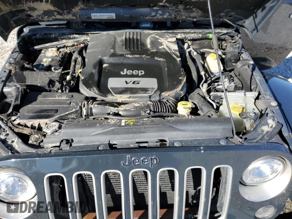 2018 Jeep Wrangler JK Unlimited Sahara with VIN 1C4HJWEG8JL804166, listed as a Copart auction lot 41606005 with 88,345 mi miles and Salvage Title. Bid and sale history available at carsss.com. Image 12.