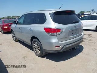 2014 Nissan Pathfinder Platinum with VIN 5N1AR2MM5EC689313, listed as a IAAI auction lot 41939301 with 172,307 mi miles. Bid and sale history available at carsss.com. Image 3.