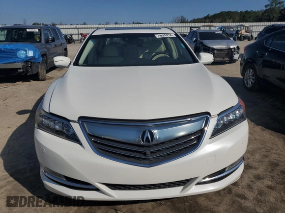 2016 Acura RLX Advance with VIN JH4KC1F94GC001767, listed as a Copart auction lot 79686294 with 51,404 mi miles and Salvage title. Bid and sale history available at DreamBid. Image 5.