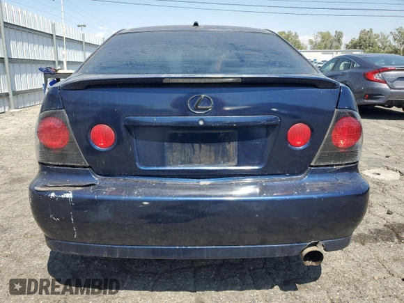 2004 Lexus IS 300/350 with VIN JTHBD192X40082167, listed as a Copart auction lot 55100765 with 192,214 mi miles and Clean Title. Bid and sale history available at carsss.com. Image 6.