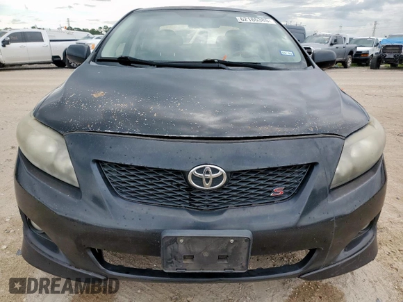 2010 Toyota Corolla with VIN 1NXBU4EE3AZ362774, listed as a Copart auction lot 62186385 with Not provided miles and Salvage title. Bid and sale history available at DreamBid. Image 5.