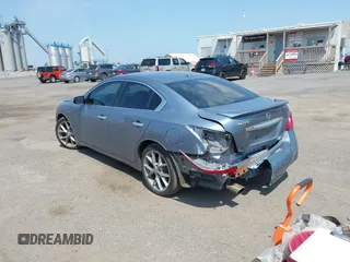 2011 Nissan Maxima SV with VIN 1N4AA5AP2BC851170, listed as a IAAI auction lot 42543199 with 138,533 mi miles and . Bid and sale history available at DreamBid. Image 3.