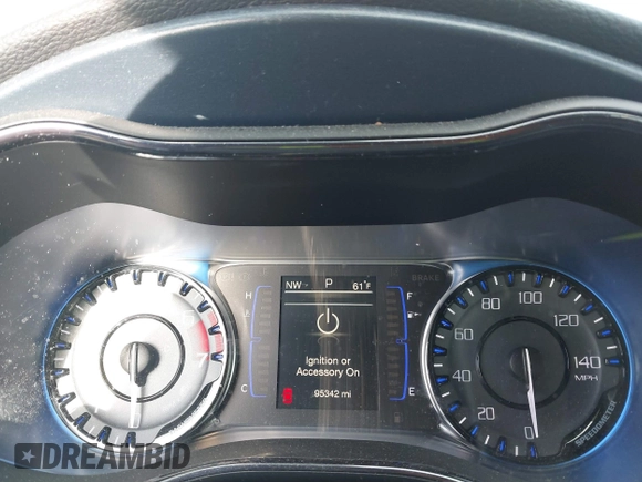 2016 Chrysler 200 S with VIN 1C3CCCBB6GN141810, listed as a IAAI auction lot 41819923 with 95,342 mi miles. Bid and sale history available at carsss.com. Image 7.