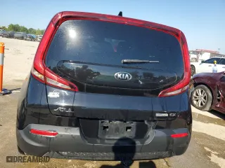 2021 Kia Soul EX with VIN KNDJ33AUXM7744619, listed as a Copart auction lot 58099024 with 49,900 mi miles and Salvage Title. Bid and sale history available at carsss.com. Image 6.