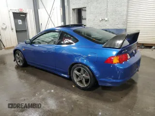 2003 Acura RSX Type S with VIN JH4DC53013C008918, listed as a Copart auction lot 78027824 with 163,252 mi miles and Salvage Title. Bid and sale history available at carsss.com. Image 2.