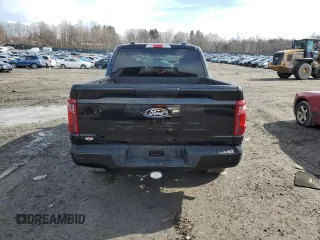 2024 Ford F-150 STX with VIN 1FTEW2LP3RKF10031, listed as a Copart auction lot 46999245 with 1,889 mi miles and Salvage Title. Bid and sale history available at carsss.com. Image 6.