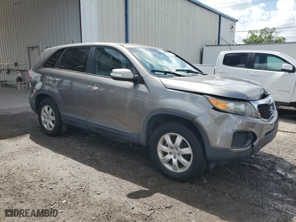 2012 Kia Sorento LX with VIN 5XYKT3A16CG287965, listed as a Copart auction lot 52761885 with 78,551 mi miles and Salvage Title. Bid and sale history available at carsss.com. Image 4.