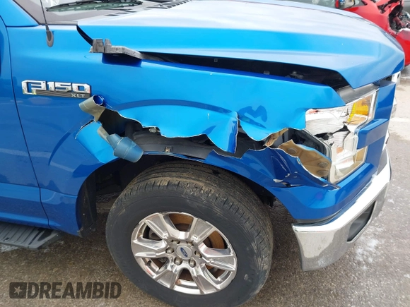 2015 Ford F-150 XL with VIN 1FTEX1C82FKD57797, listed as a IAAI auction lot 41986388 with 197,434 mi miles and . Bid and sale history available at DreamBid. Image 6.