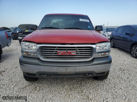 2000 GMC Sierra 1500 SLE with VIN 1GTEC19TXYZ259733, listed as a Copart auction lot 45165795 with 210,209 mi miles and Salvage Title. Bid and sale history available at carsss.com. Image 5.