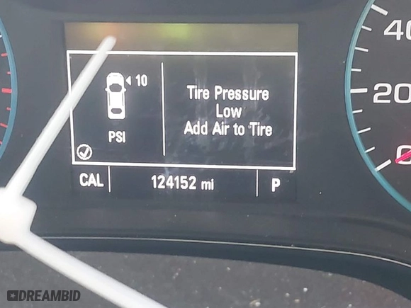 2018 Chevrolet Cruze LT with VIN 1G1BE5SM0J7162204, listed as a IAAI auction lot 41406190 with 124,152 mi miles. Bid and sale history available at carsss.com. Image 15.