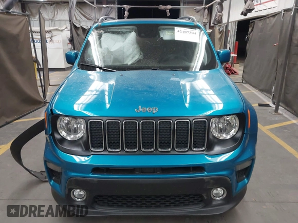 2021 Jeep Renegade Latitude with VIN ZACNJDBB7MPN36630, listed as a IAAI auction lot 42107304 with 41,133 mi miles and . Bid and sale history available at DreamBid. Image 12.