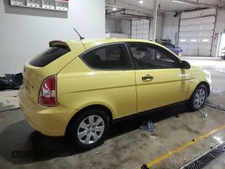 2008 Hyundai Accent GS with VIN KMHCM36C58U061106, listed as a Copart auction lot 51211165 with 249,106 mi miles and Salvage Title. Bid and sale history available at carsss.com. Image 3.