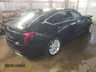 2025 Cadillac CT5 Premium Luxury with VIN 1G6DS5RK9S0109334, listed as a Copart auction lot 81400404 with 2,109 mi miles and Clean title. Bid and sale history available at DreamBid. Image 3.
