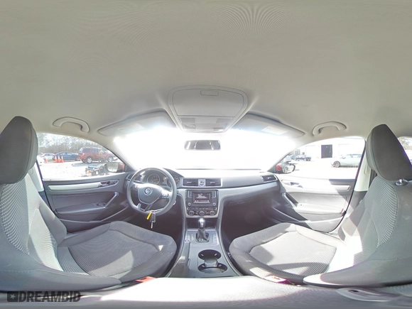 2017 Volkswagen Passat 1.8T S with VIN 1VWAT7A37HC083723, listed as a Copart auction lot 48117085 with 101,338 mi miles and Salvage Title. Bid and sale history available at carsss.com. Image 14.