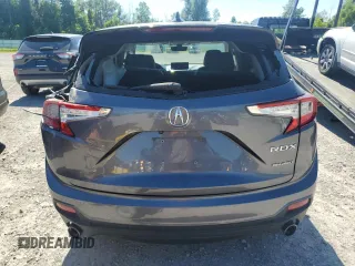 2020 Acura RDX with VIN 5J8TC2H3XLL017116, listed as a Copart auction lot 65413555 with 74,765 mi miles and Salvage title. Bid and sale history available at DreamBid. Image 6.